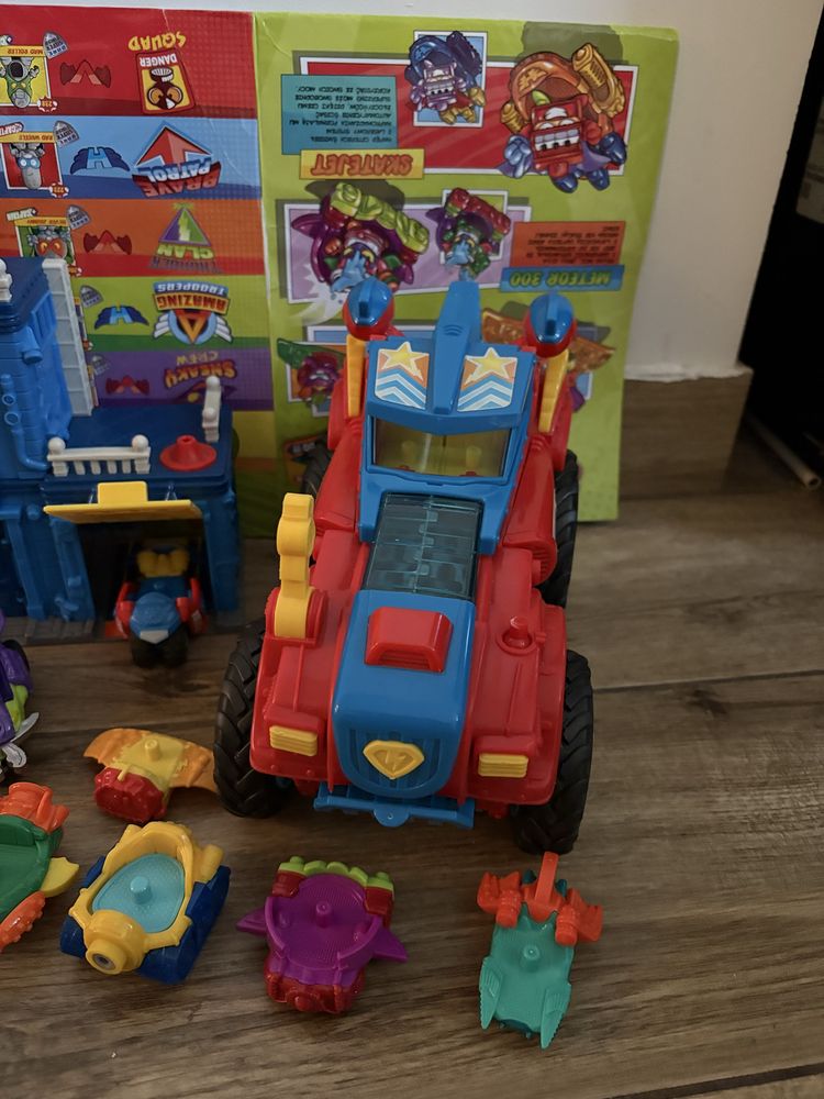 Super Zings/Things 145 sztuk Enigma Kid Fury Pojazdy