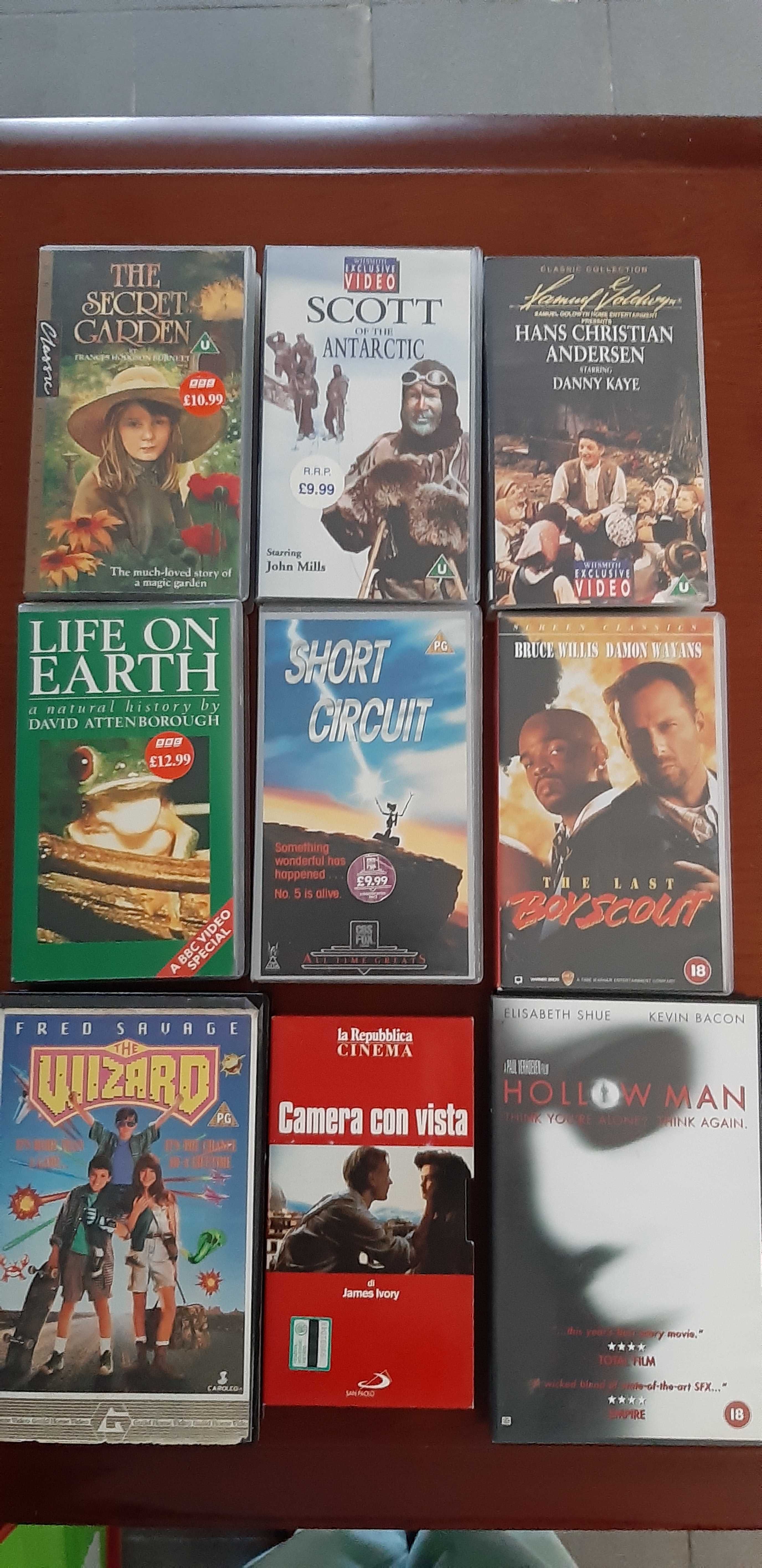 filmes cassetes VHS