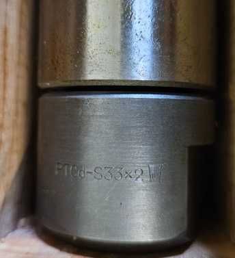 Trzpień frezarski wrzeciono PTFe - 40/40/315