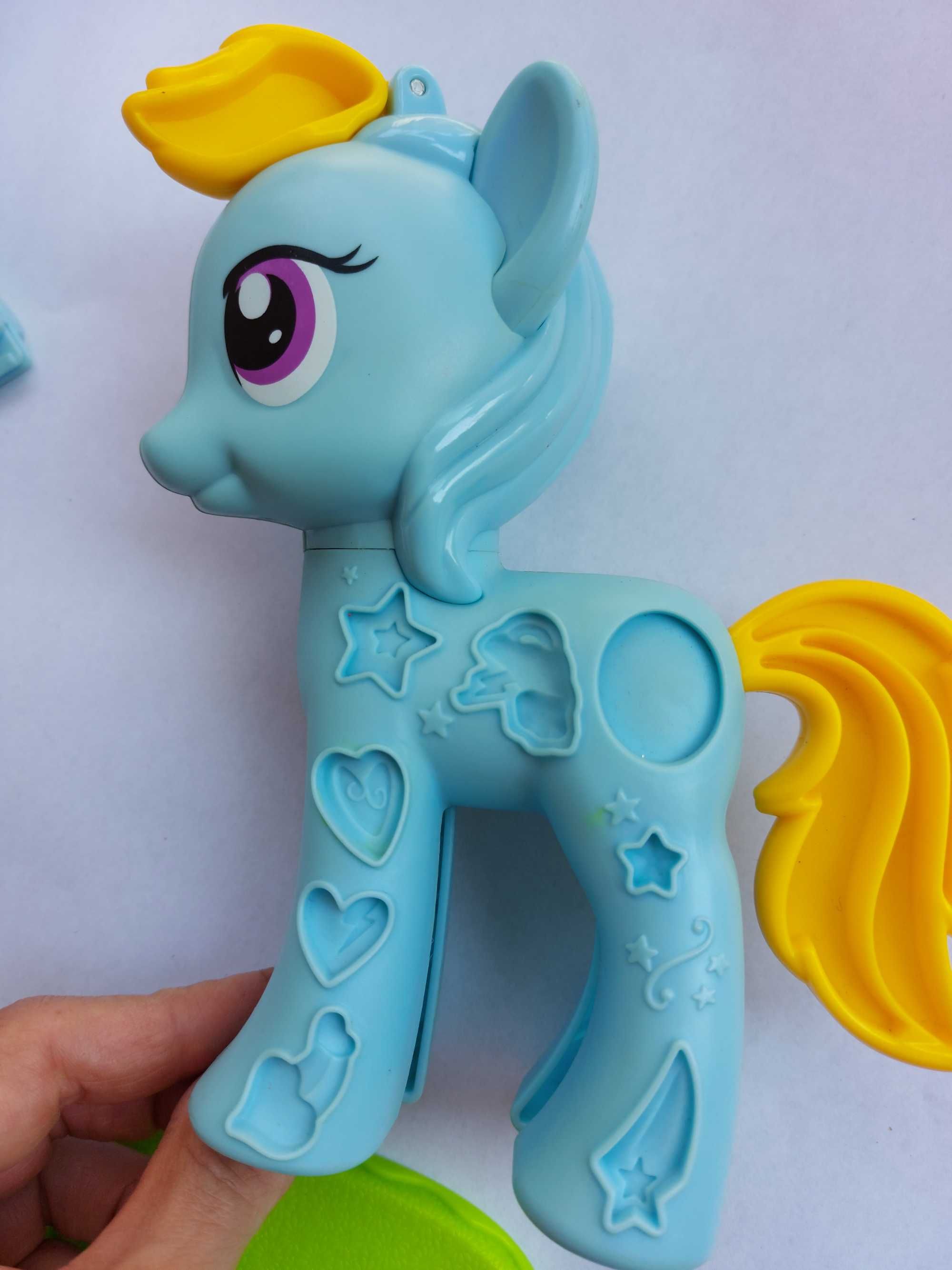 Rainbow dash mlp kucyk play doh my little pony ciastolina