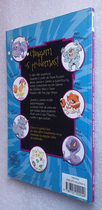 Vários Livros do Pokemon