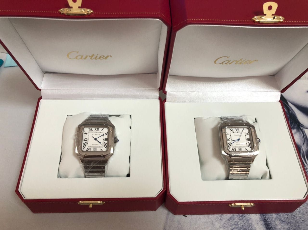 Cartier Santos Branco