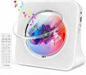 Odtwarzacz CD z nadajnikiem Bluetooth, radio FM, USB/AUX,  z pilotem