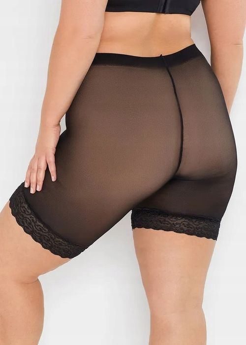 B.P.C kolarki przeciw obtarciom 30 den czarne ^48/50, XL