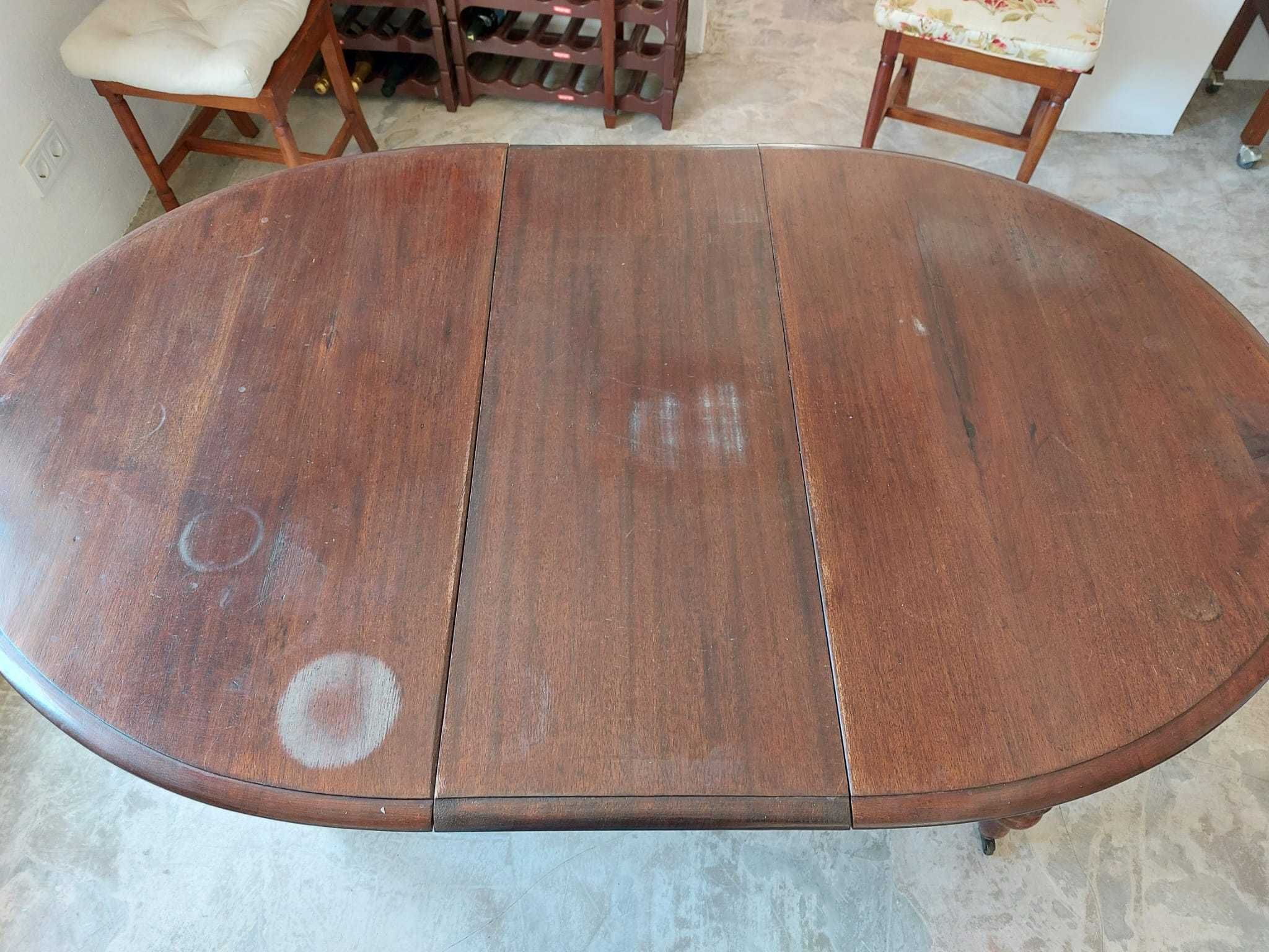 Mesa jantar estilo Inglês