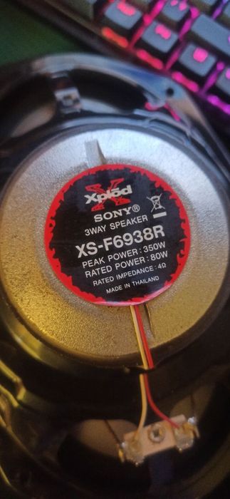 Колонки  овалы Sony XS-F6938R

SONY