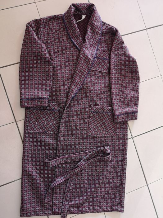 Roupão de homem bordeaux