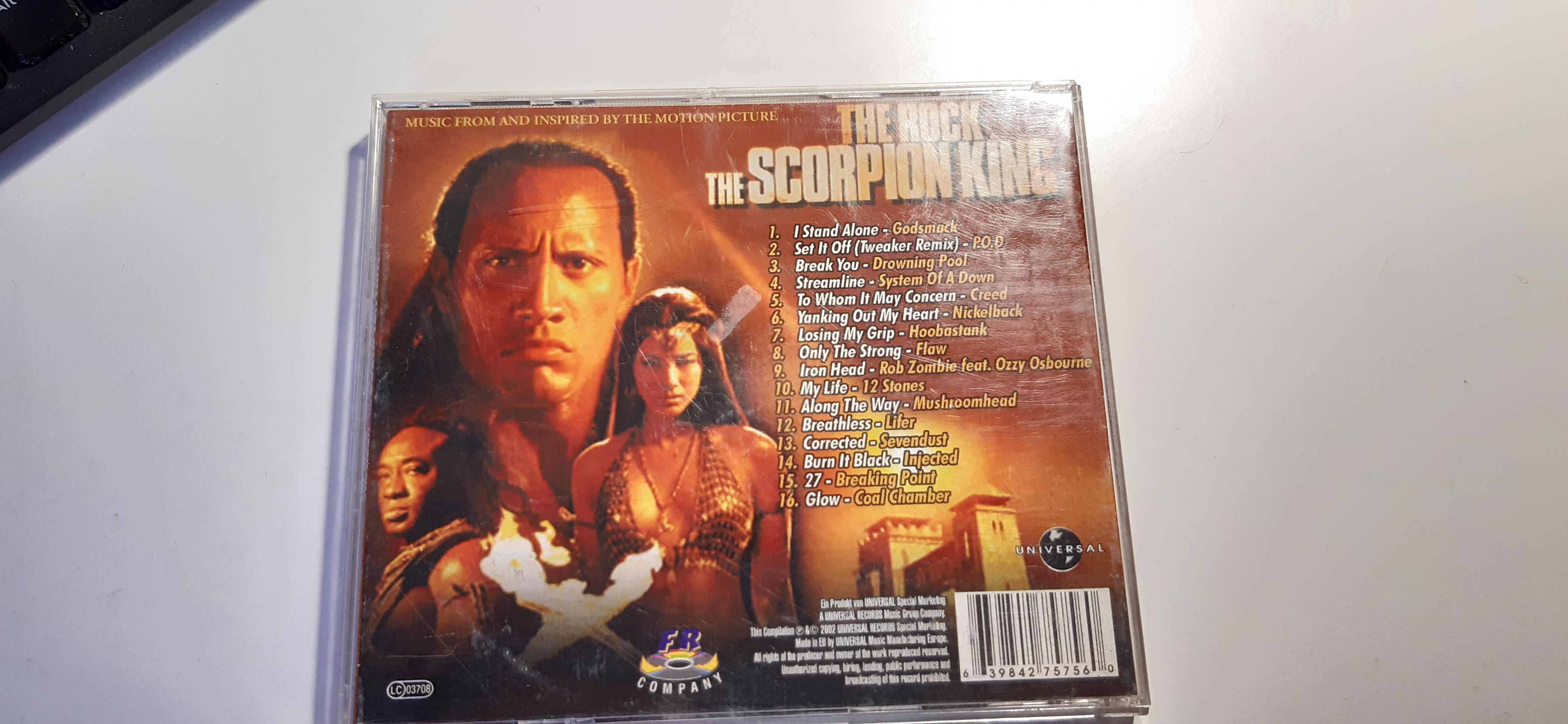 the scorpion king cd soundtrack król skorpion