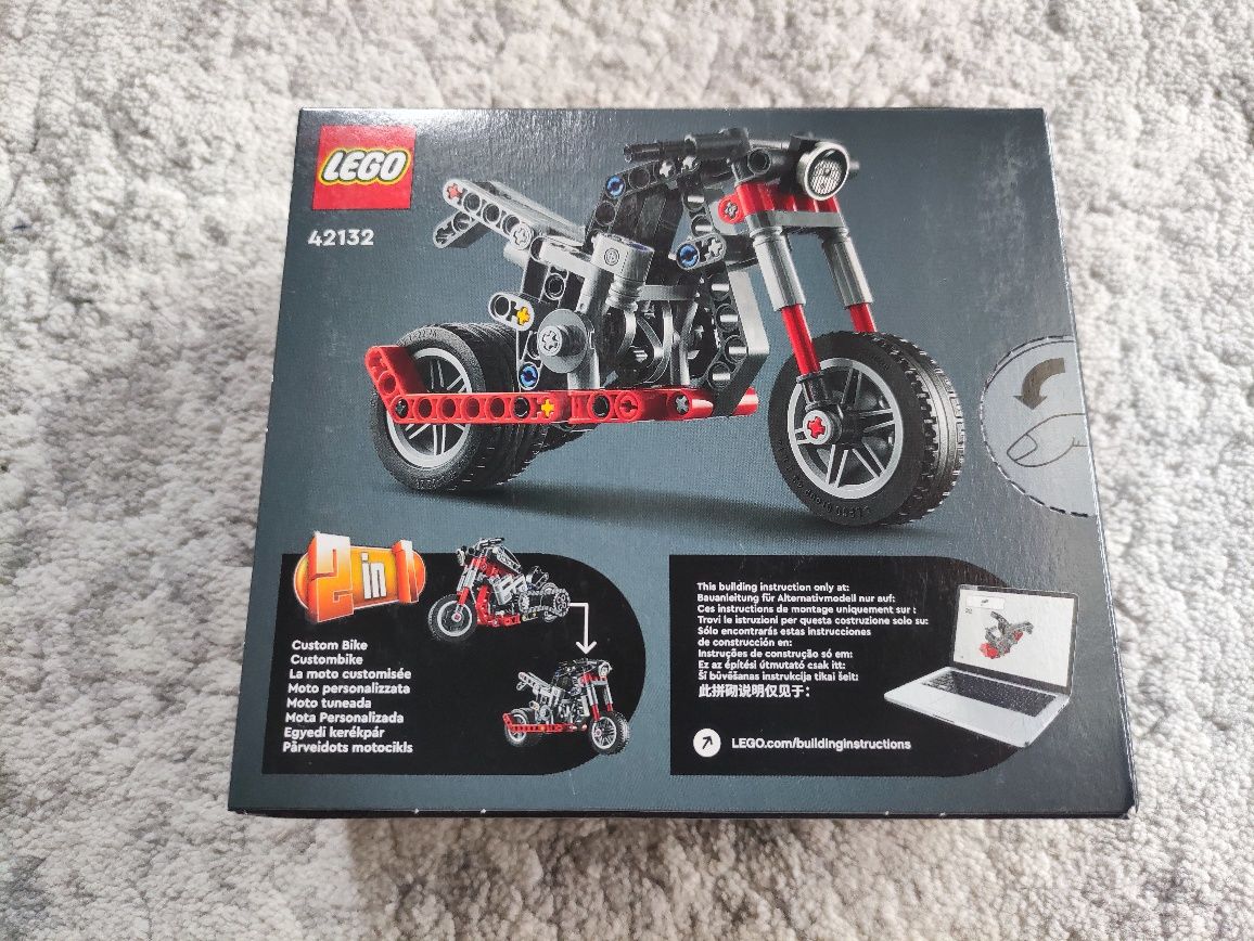 LEGO 42132 Technic - Motocykl z roku 2022
