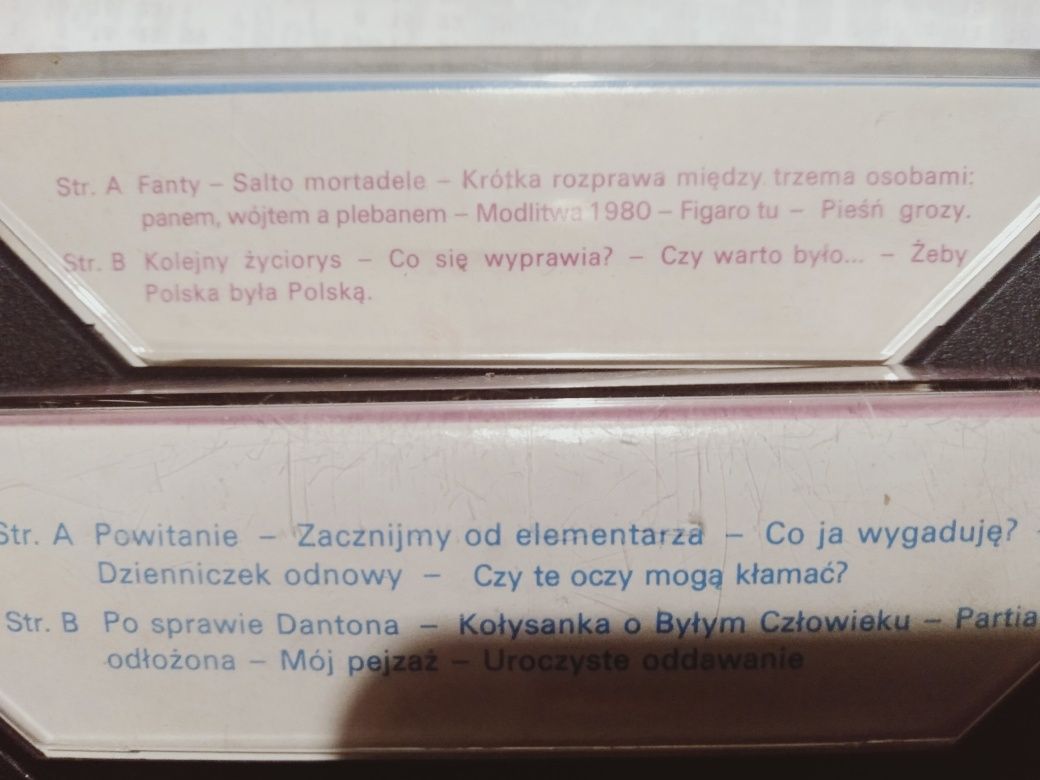 Kabaret pod Egida.Jan Pietrzaka - 1+2 cz.kasety magnetofonowe