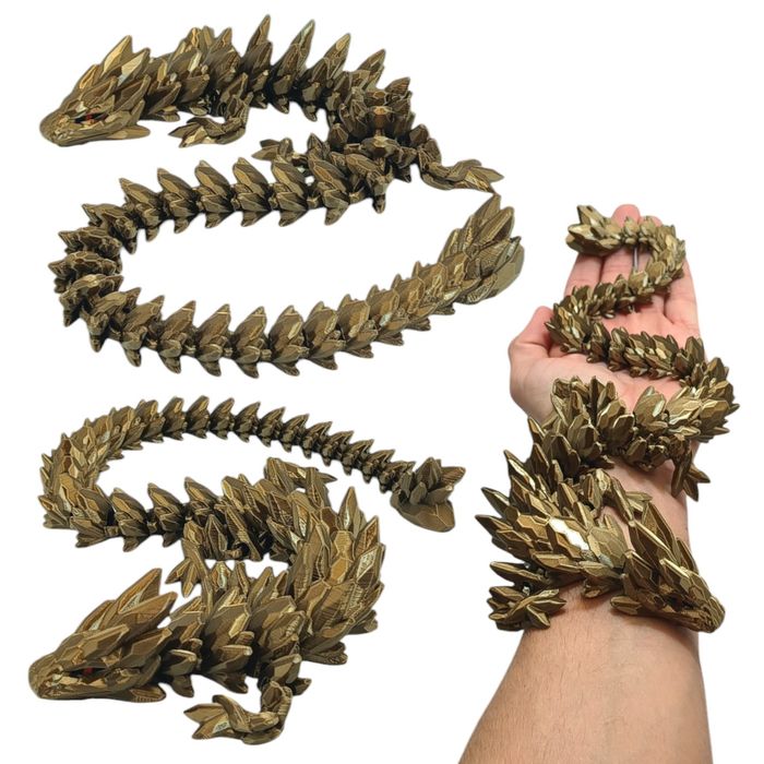 GemStone Dragon, Klejnotowy Smok Midi, 48.5cm Figurka Przegubowa,62A2M