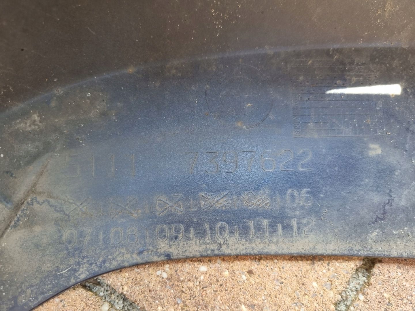Bmw 3 f30 lift Lci zderzak przód oryginał