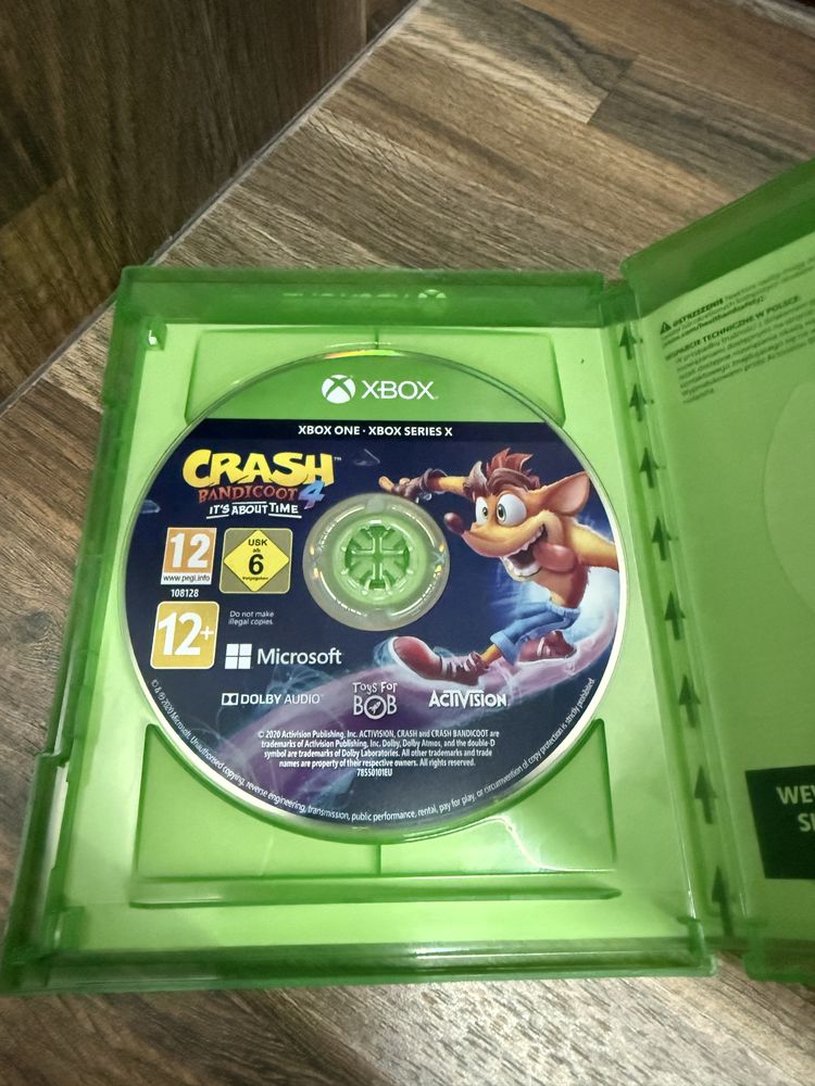 Xbox One Series X Crash Bandicoot 4 Najwyższy Czas PL!