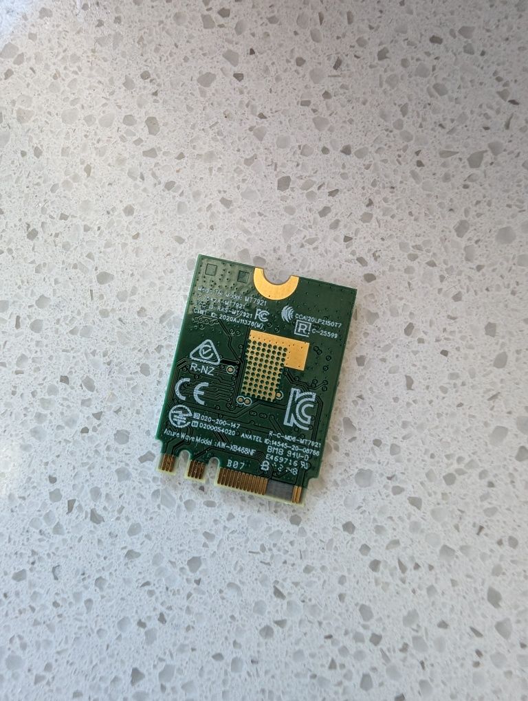 MediaTek MT7921 karta WiFi Bluetooth