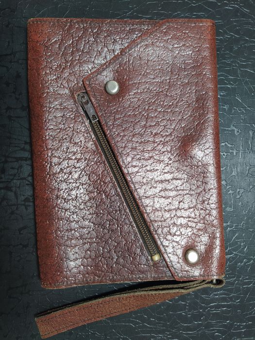 Барсетка кожаная,винтаж.