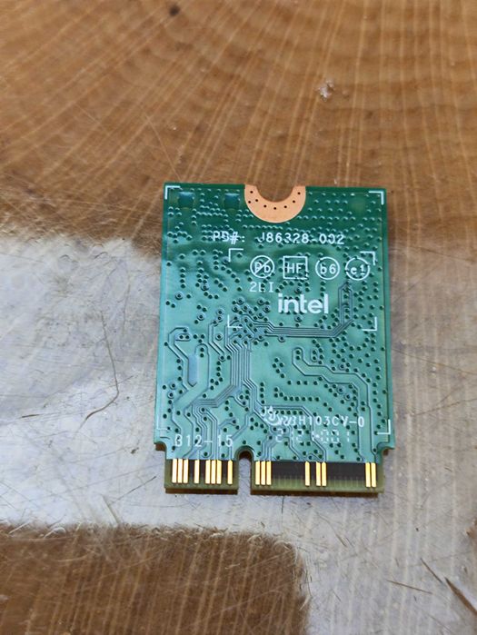 Intel AX201NGW Karta WiFi 6 Bluetooth M2 Karta Sieciowa