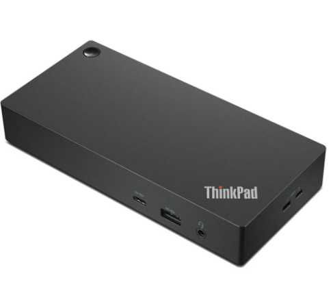 Docking Station Lenovo Thinkpad USB-C (90W) Preta/Vermelha