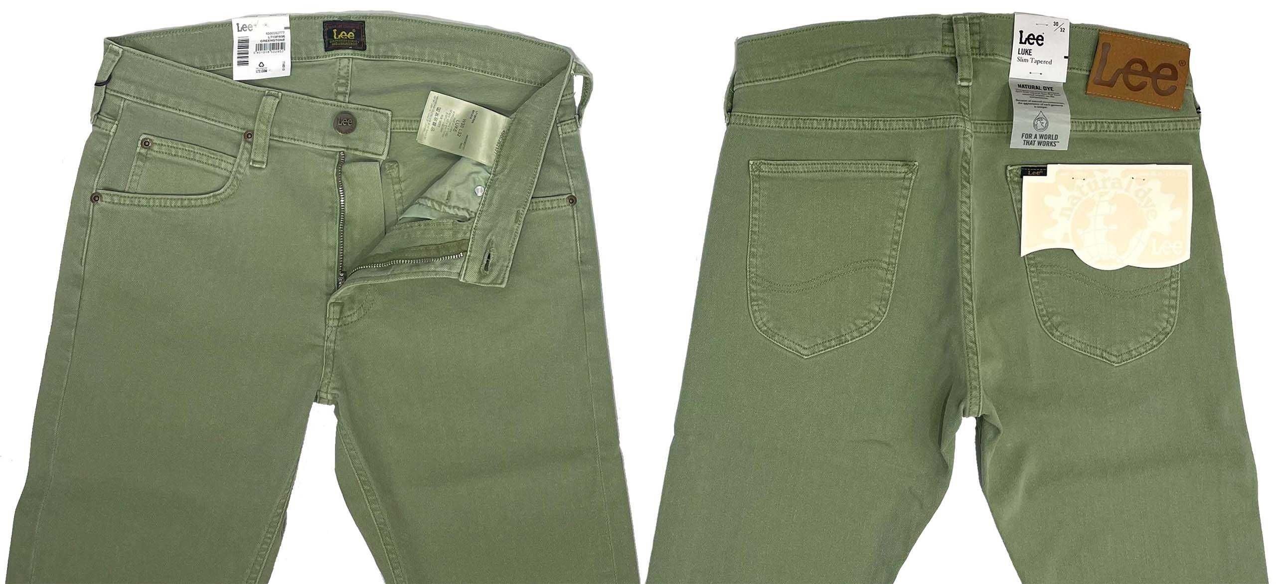 Spodnie męskie Lee Luke Greenstone Slim W30 L32