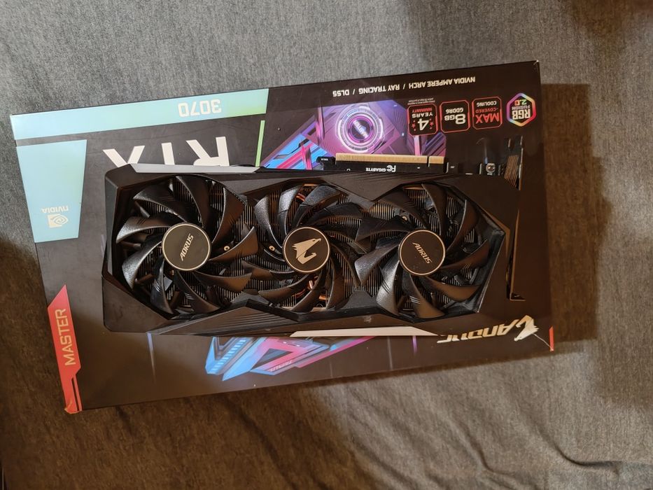 Gigabyte Aorus GeForce RTX 3070 master 8GB