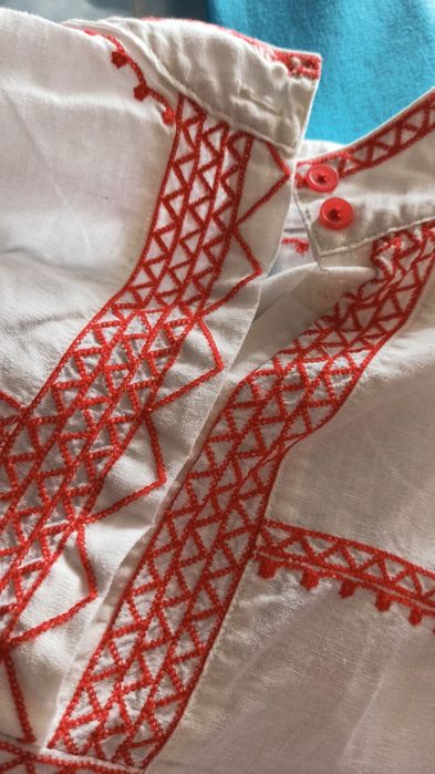 Sg Bluzka 152 zara lniana bluzka koszula 152 len + bawełna