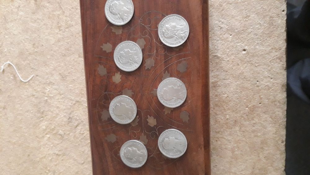 7 MOEDAS muito raras de 50centavos