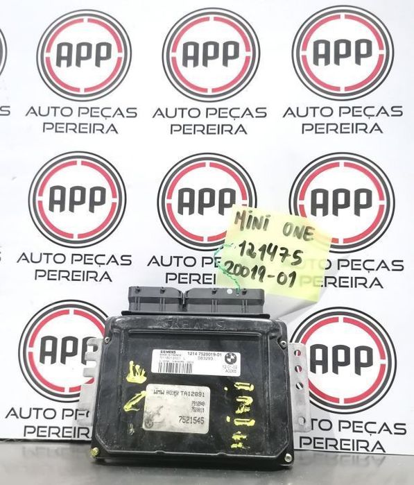 Centralina Mini One, Cooper 2004, referência 12147527, 7530652, 7521545