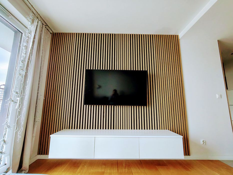 Szafka RTV,meble do salonu,lamele