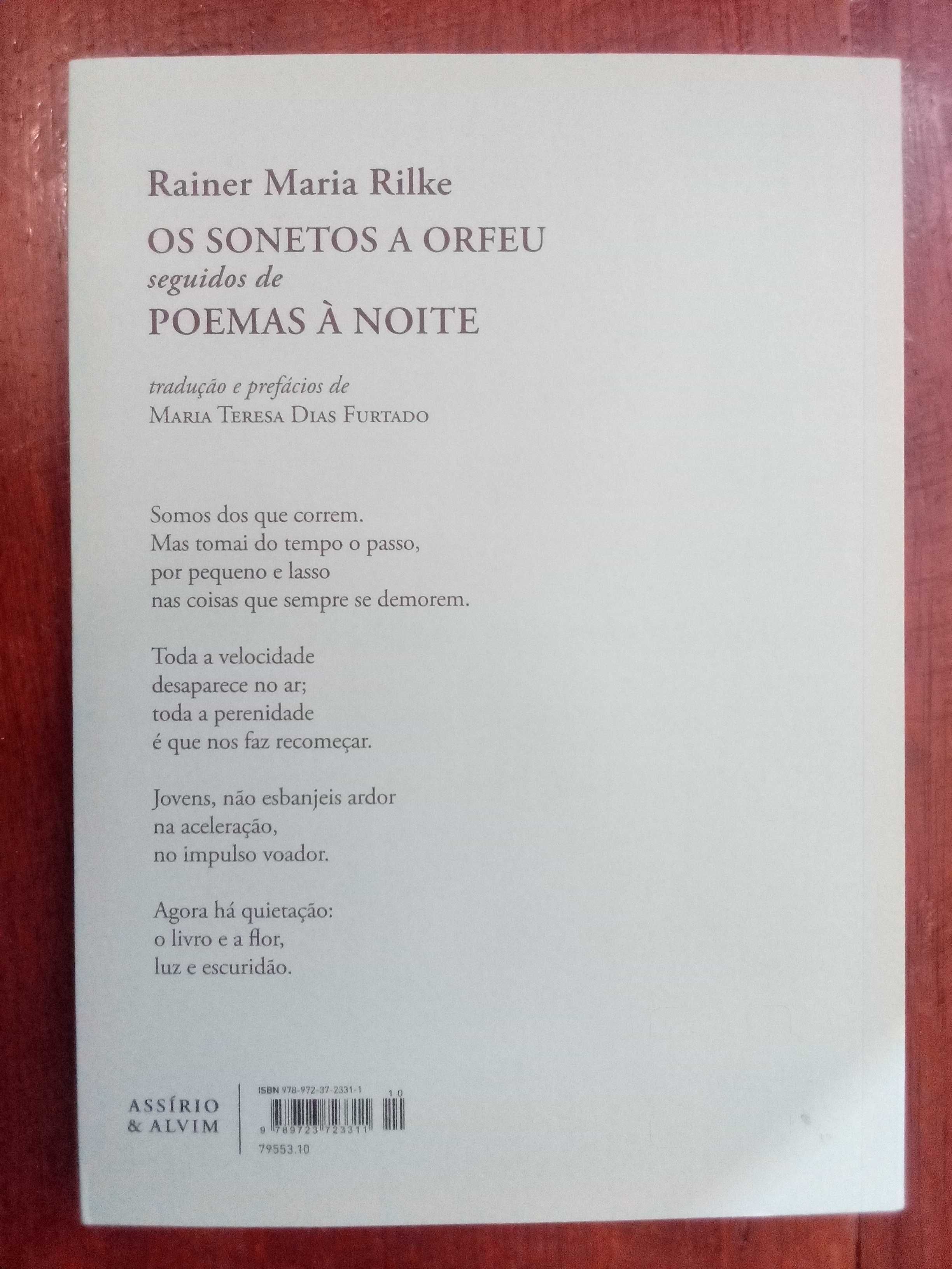 Rainer Maria Rilke - Os sonetos a Orfeu