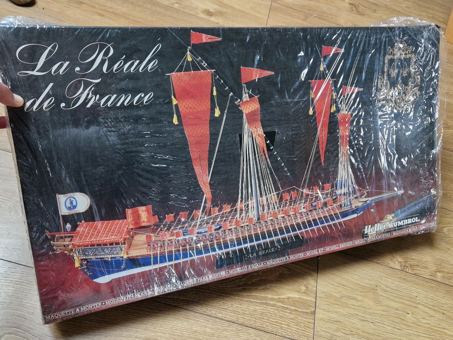 Model Heller Humbrol La Reale De France Okręt Modelarstwo Vintage