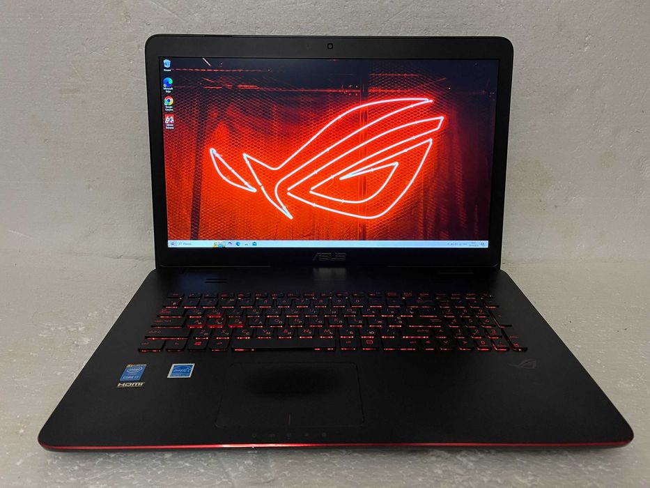 17.3" Экран! Игровой Asus ROG G771J + (Intel Core i7) + ТОП Видео GTX!