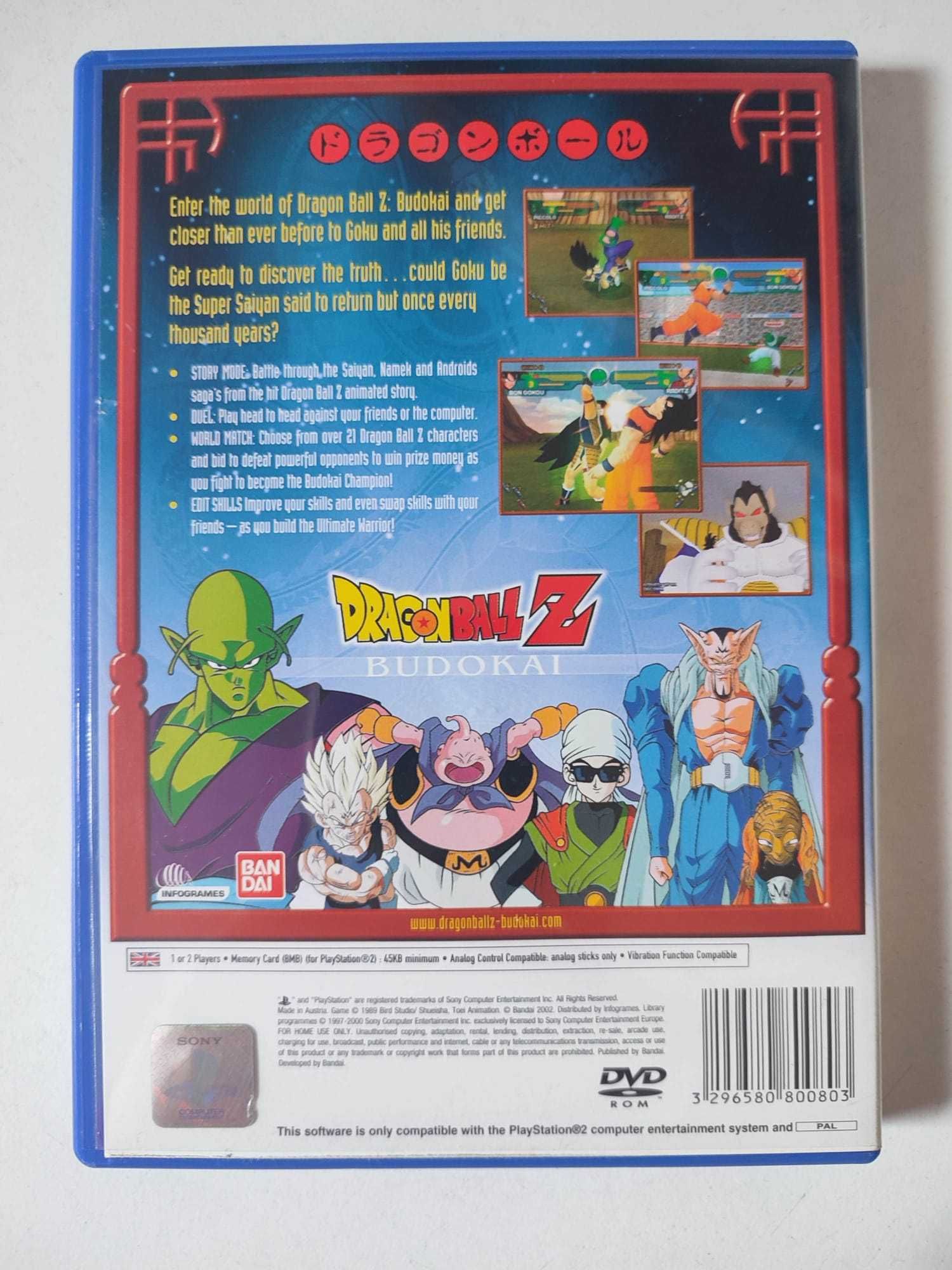 PS2 - Dragon Ball Z Budokai