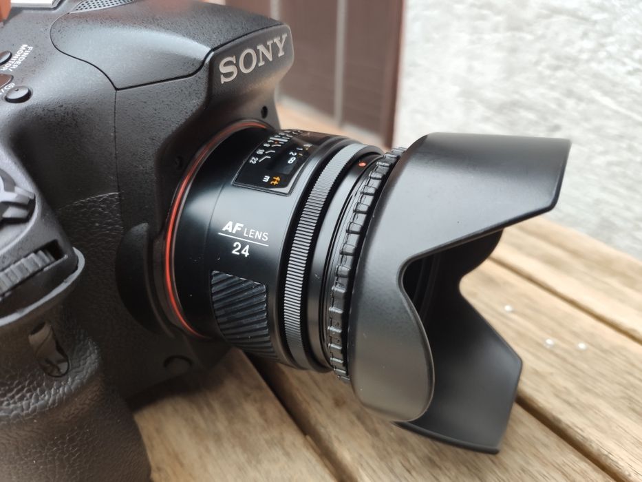 Minolta 24 2.8 bagnet Sony A stan bardzo dobry