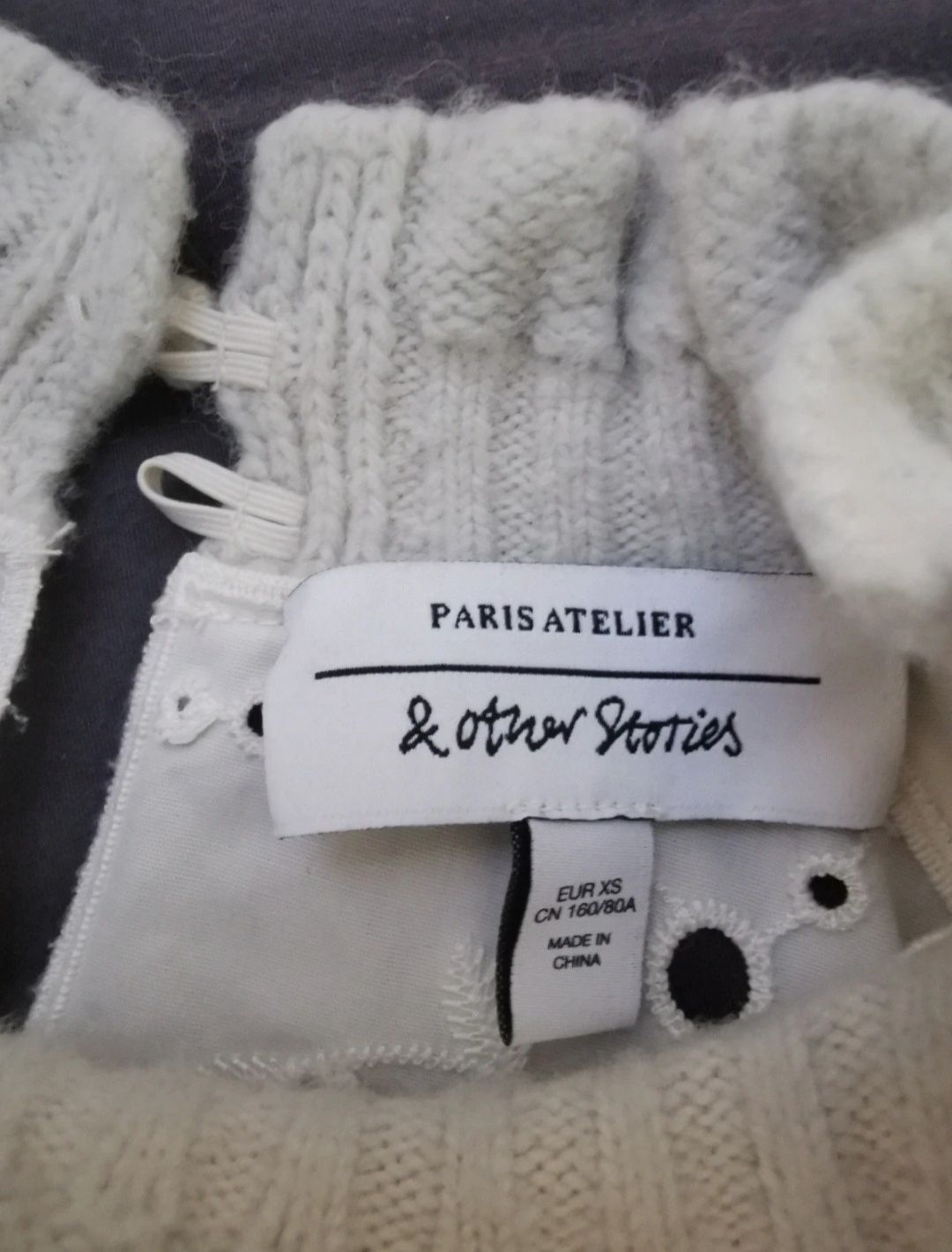 Sweter & other stories Paris atelier rozmiar 34 XS 36 S