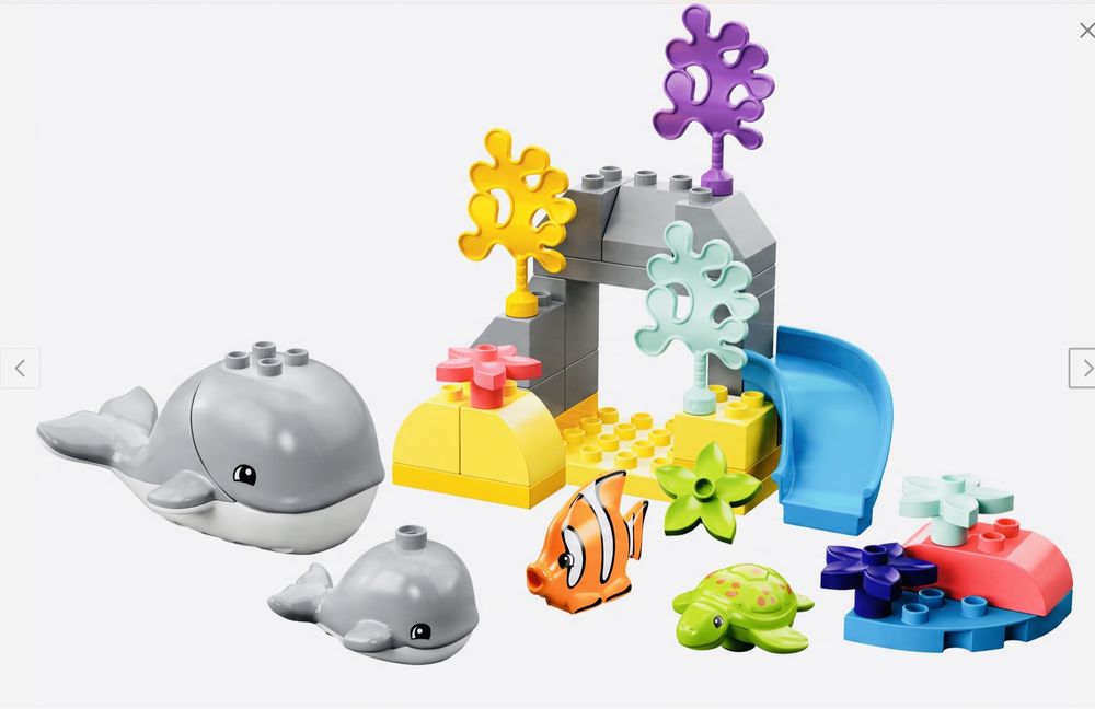 Lego duplo Dzikie Zwierzeta Oceanów