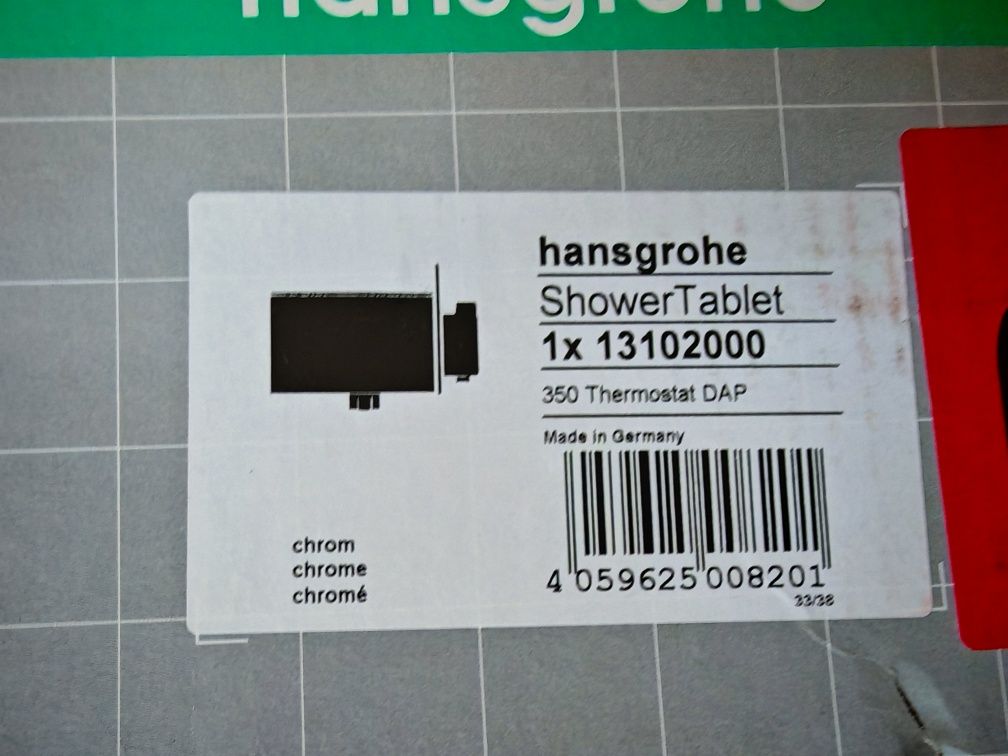 Hansgrohe ShowerTablet 350 chrom