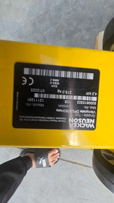 Zagęszczarka Wacker DPU 3060 Hets Gwarancja Husqvarna Bomag Weber