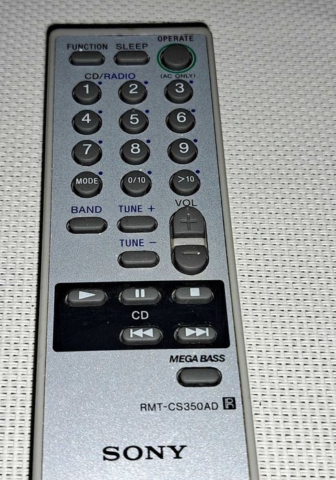 Оригинальный пуль Д.У. Sony RMT-CS350AD