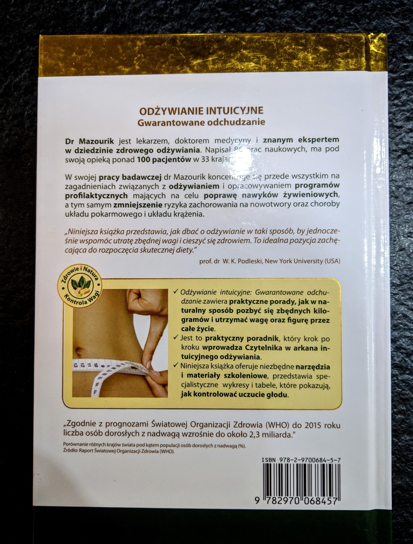 Książka Odchudzanie Intuicyjne Sergi Mazourik, 2014
