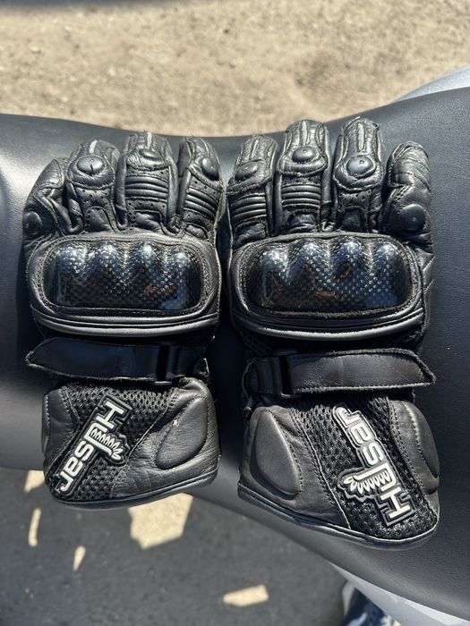 Мотоперчатки шкіряні.