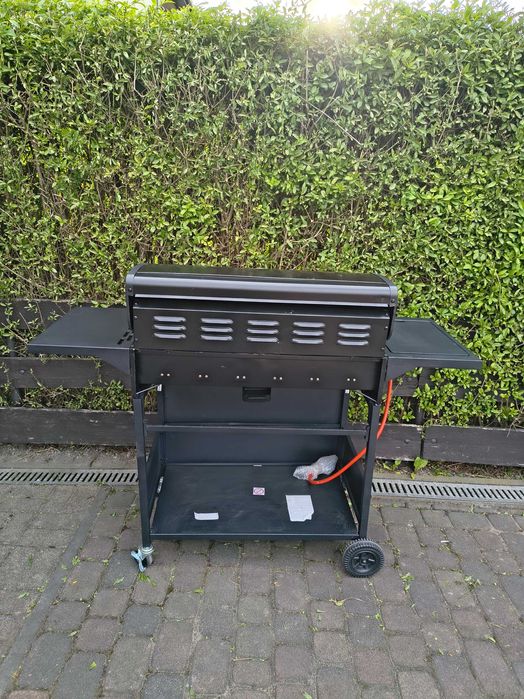 GRILL Gazowy EL FUEGO COLUMBUS 6+1 21kW Nowy z Ekspozycji z reduktorem