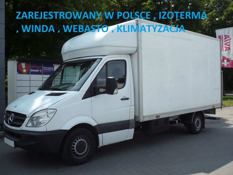 Mercedes-Benz Sprinter  Izoterma , winda , webasto , klimatyzacja