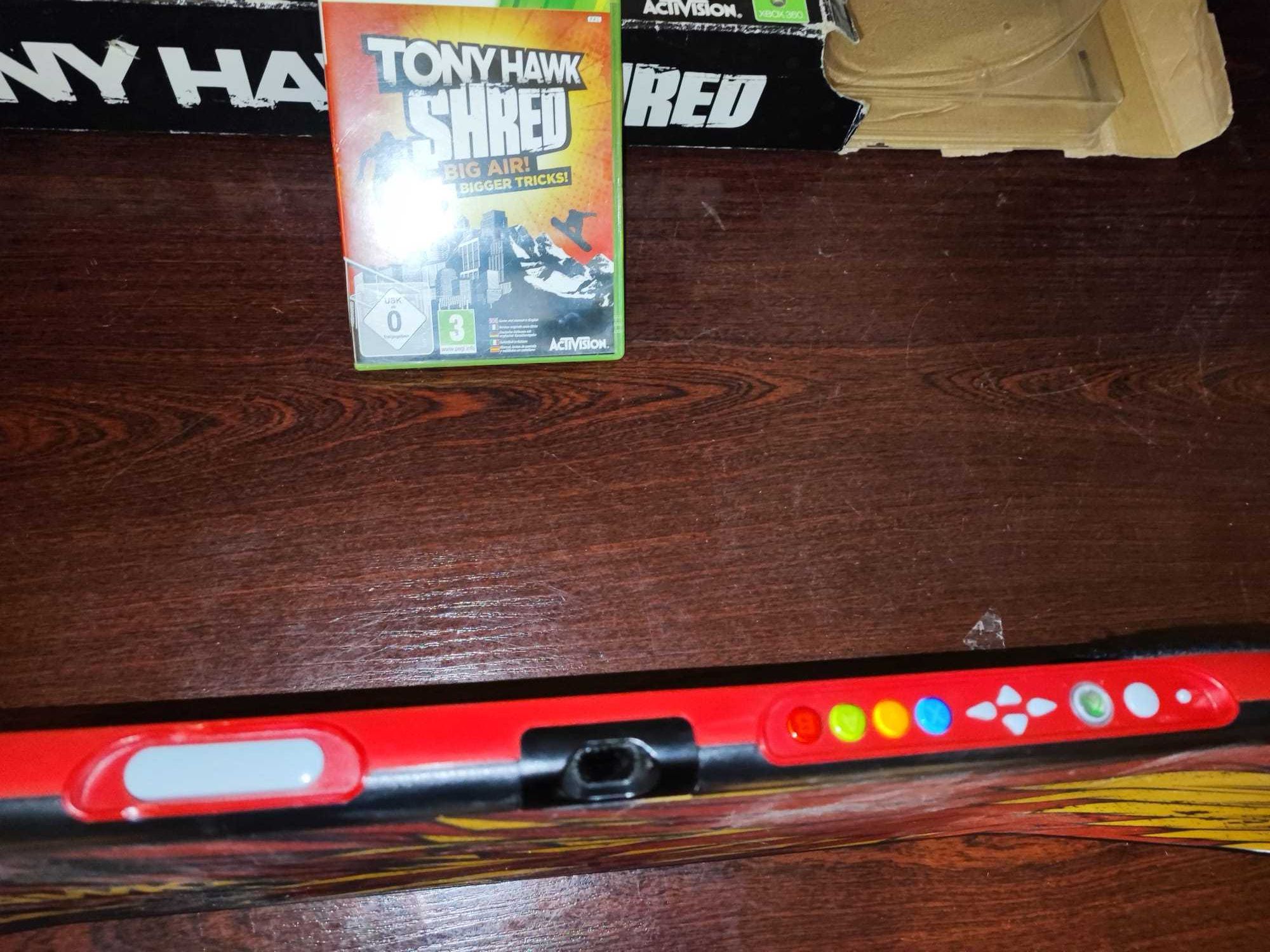 Tony Hawk Shred Deska plus Gra na Xbox 360 USZKODZONA