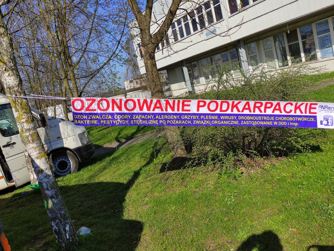 Ozonowanie ,zamgławianie ,obiektów, pojazdów podkarpackie Stalowa Wola