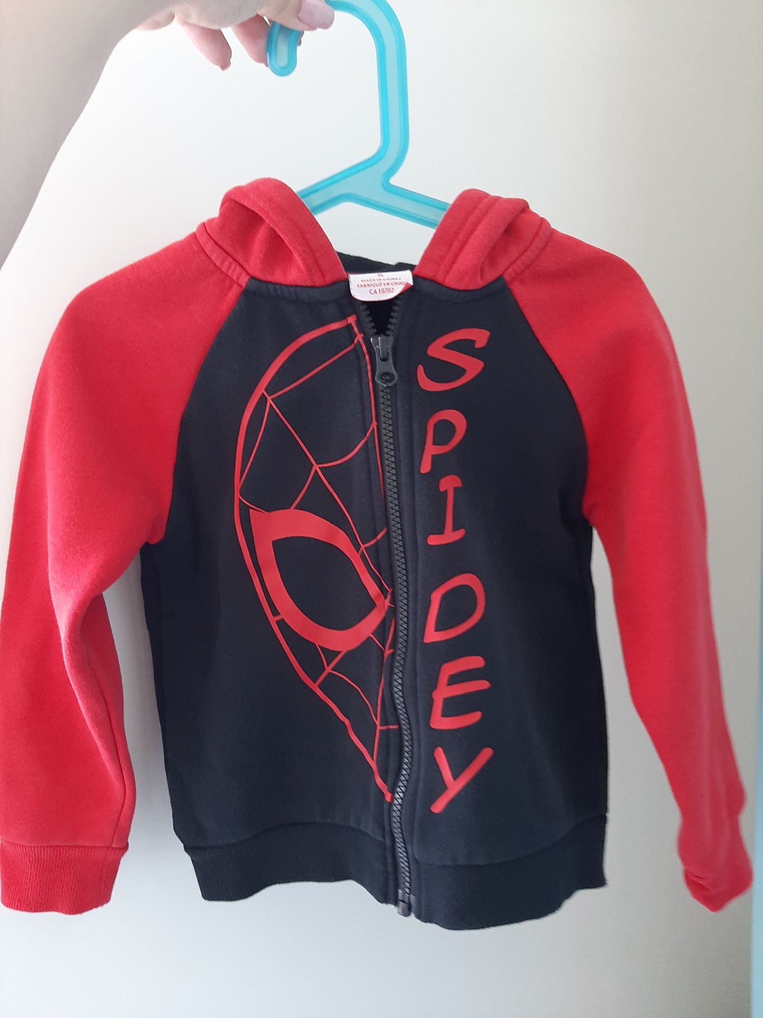 Bluza spiderman rozm 104