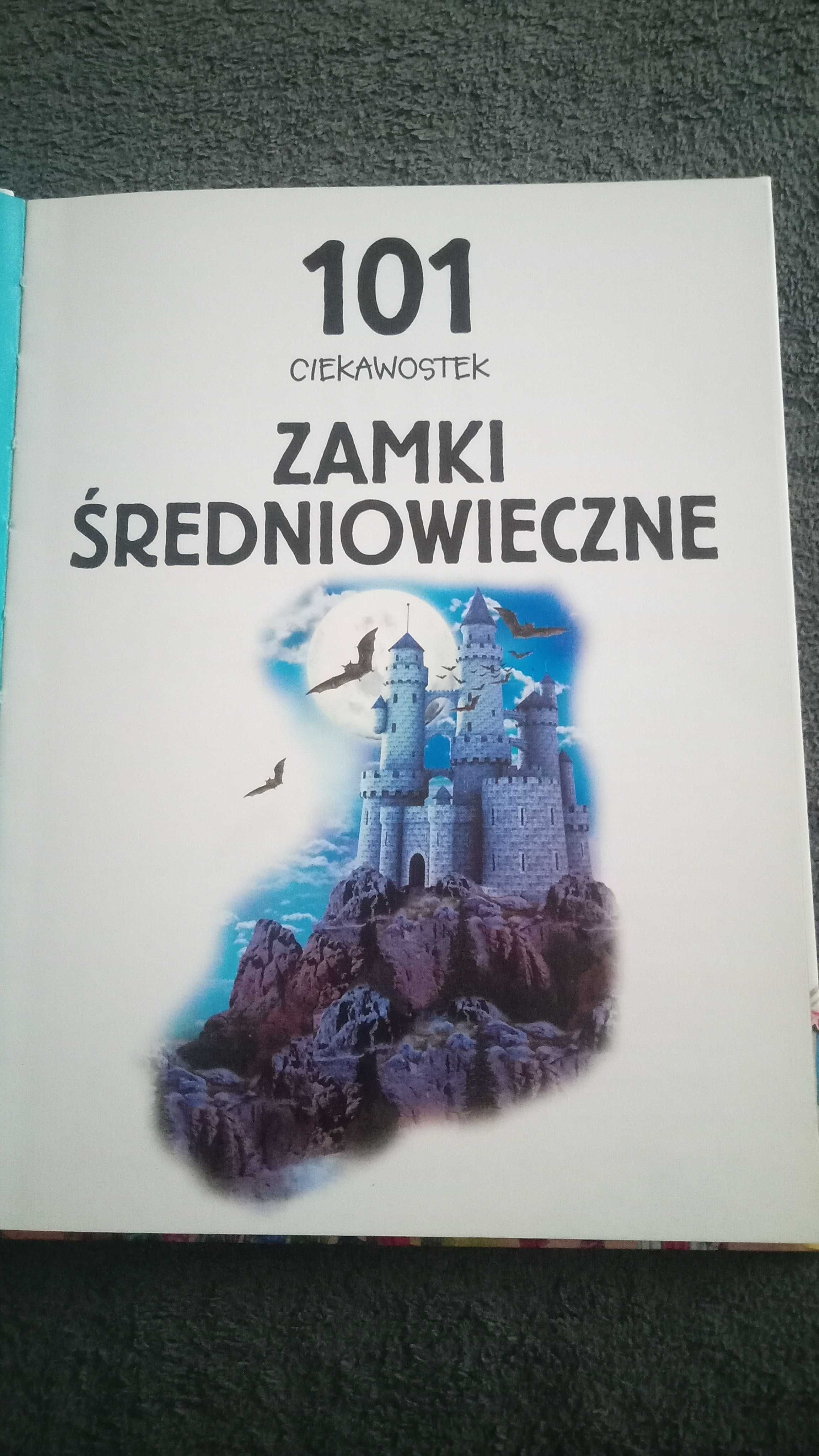 101 ciekawostek zamki średniowieczne książka