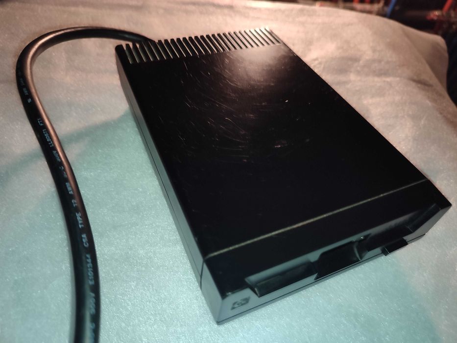 Czarna stacja dyskietek fdd floppy Amiga Commodore cdtv cd-1411