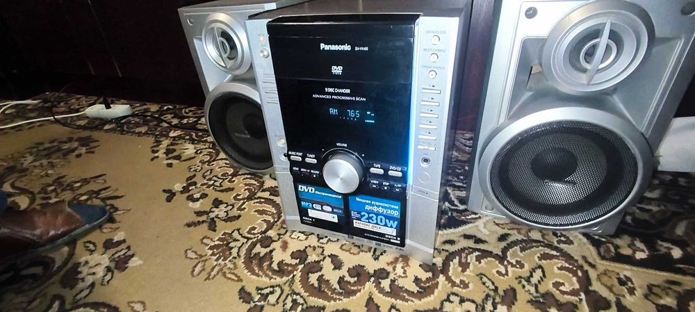 Музичний центр"Panasonic"SA-VK460!Проведена вся профілактика . 2100г !