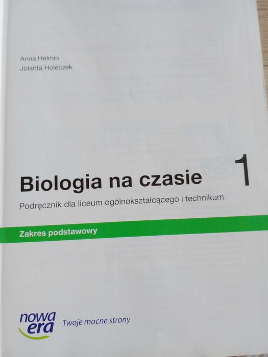 Podręcznik Biologia na czasie 1
