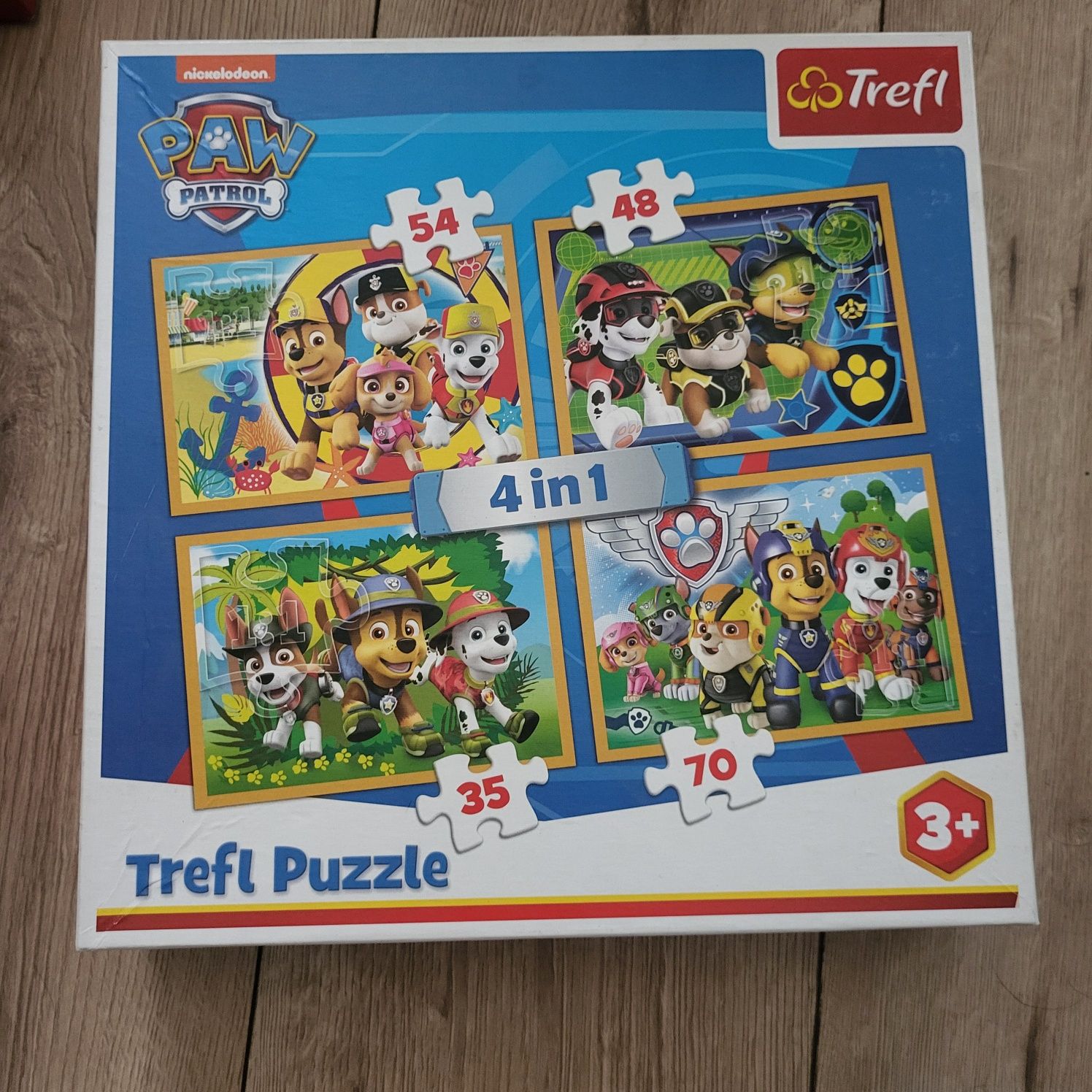 Puzzle Psi Patrol 4w1 NOWE!!!