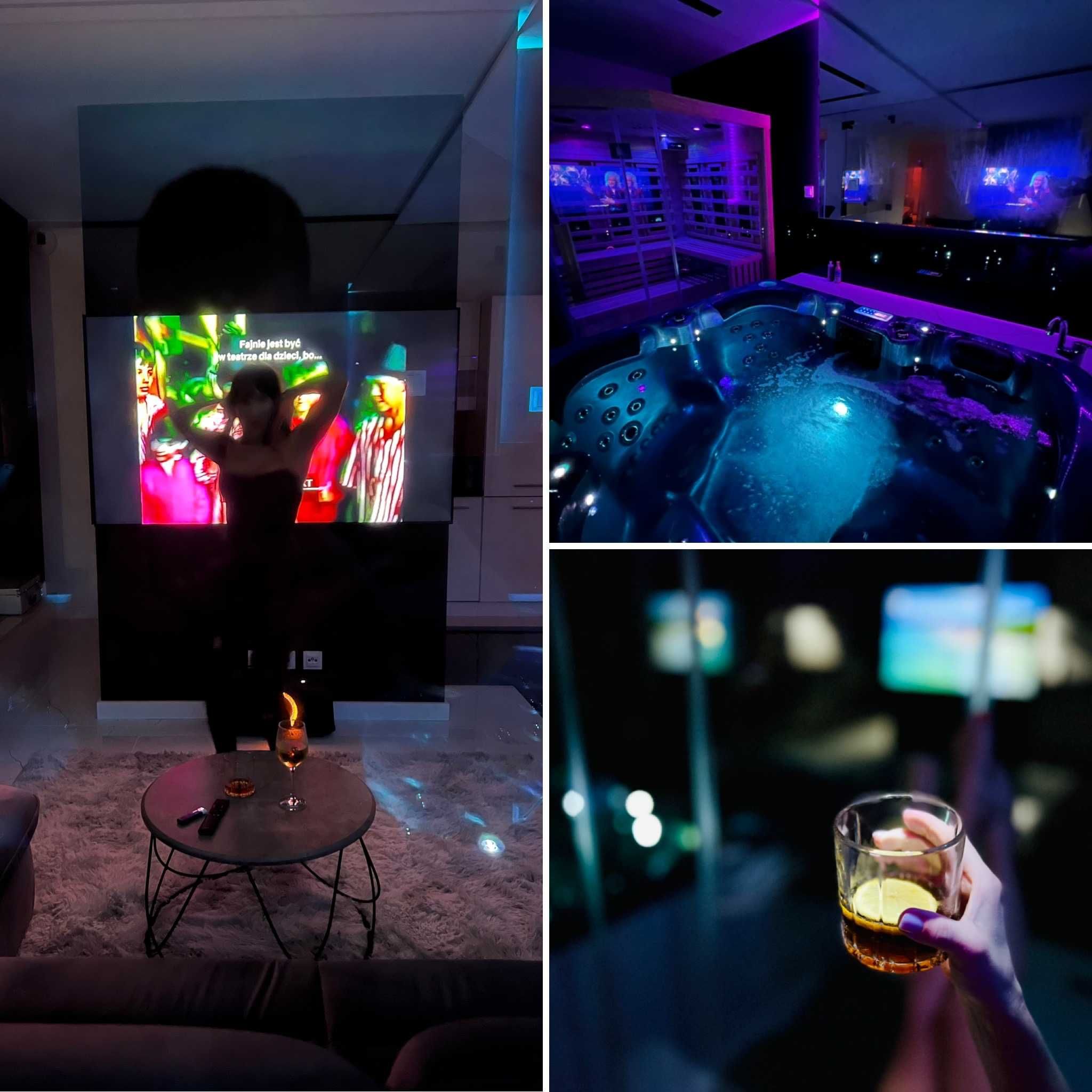 Luksusowy apartament VIP na doby dla Dwojga - prywatne Jacuzzi i Sauna